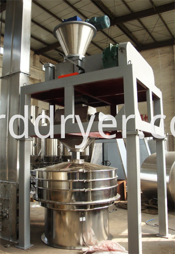 Dry powder granulation machine